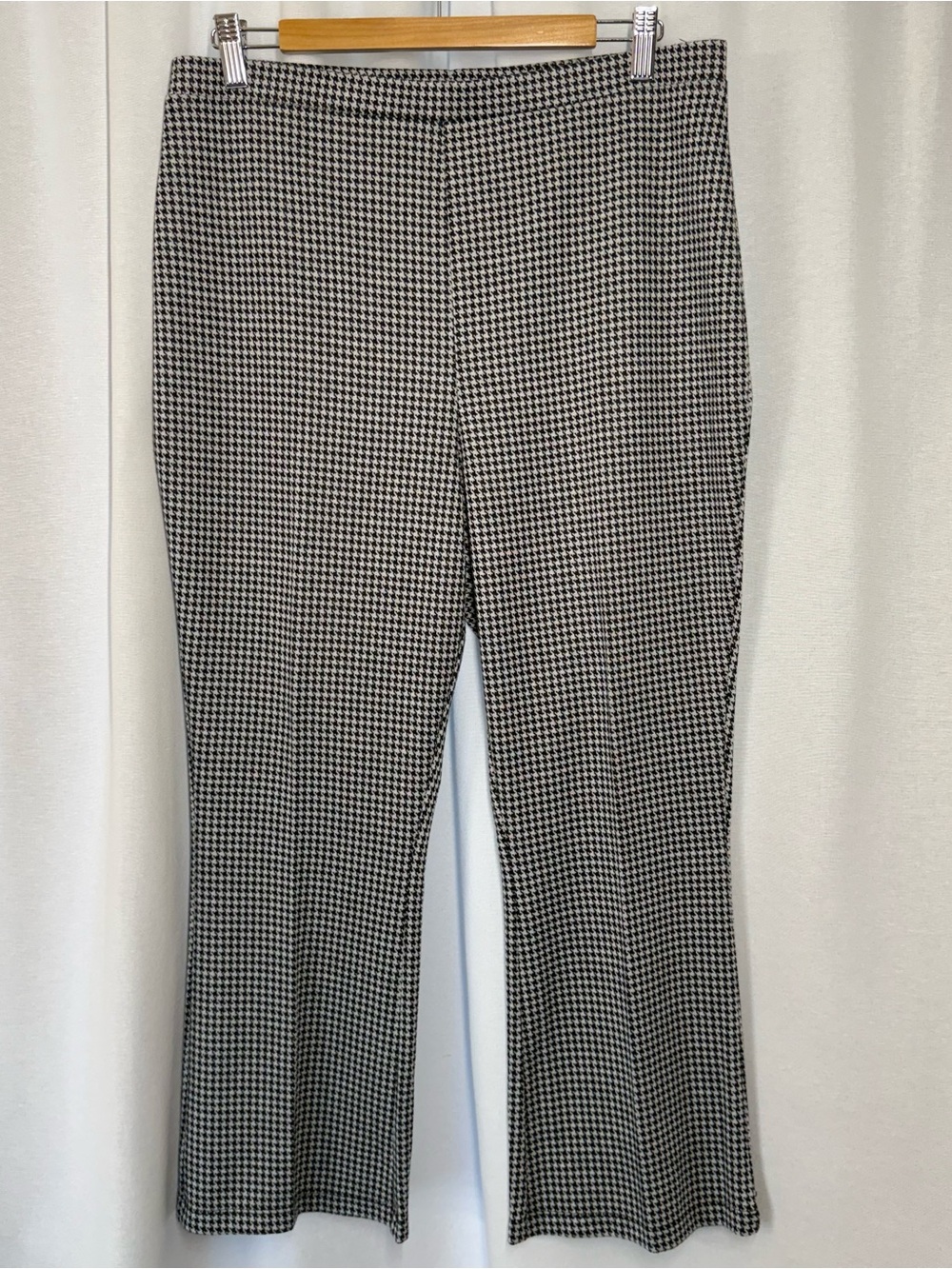Wild Fable Pants Women's Large Houndstooth High Rise Stretch Pull On